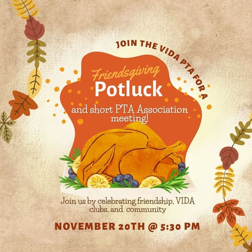 Friendsgiving Association Potluck